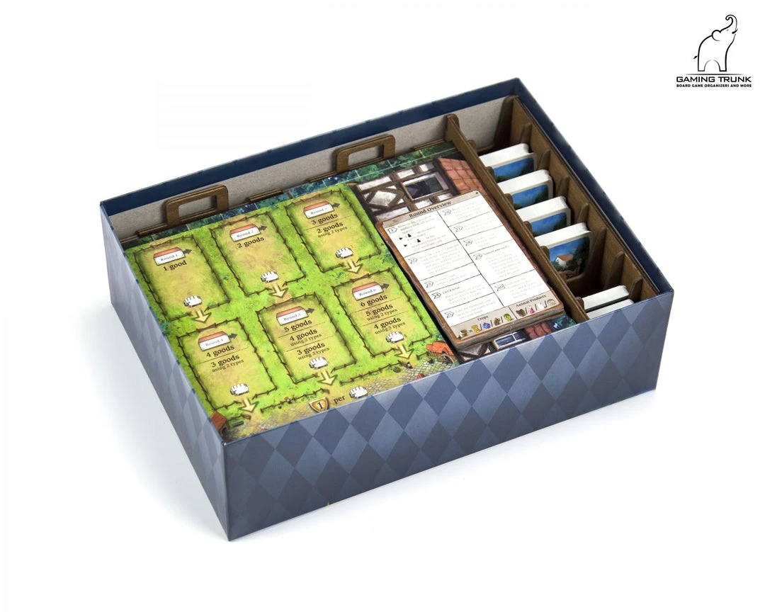 Gaming Trunk - Holledau Organizer For Hallertau (Natural Unstained) 16 Gaming Trunk - Holledau Organizer For Hallertau (Natural Unstained)