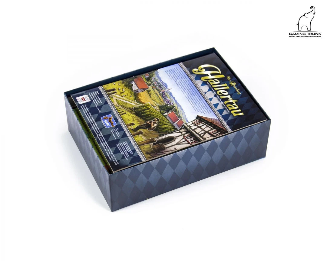 Gaming Trunk - Holledau Organizer For Hallertau (Natural Unstained) 18 Gaming Trunk - Holledau Organizer For Hallertau (Natural Unstained)