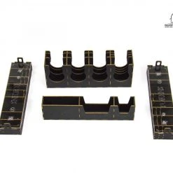 Gaming Trunk - Wonderment Organizer 2nd Edition For 7 Wonders (Second Edition) (Black)