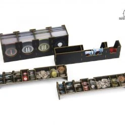 Gaming Trunk - Wonderment Organizer 2nd Edition For 7 Wonders (Second Edition) (Black)