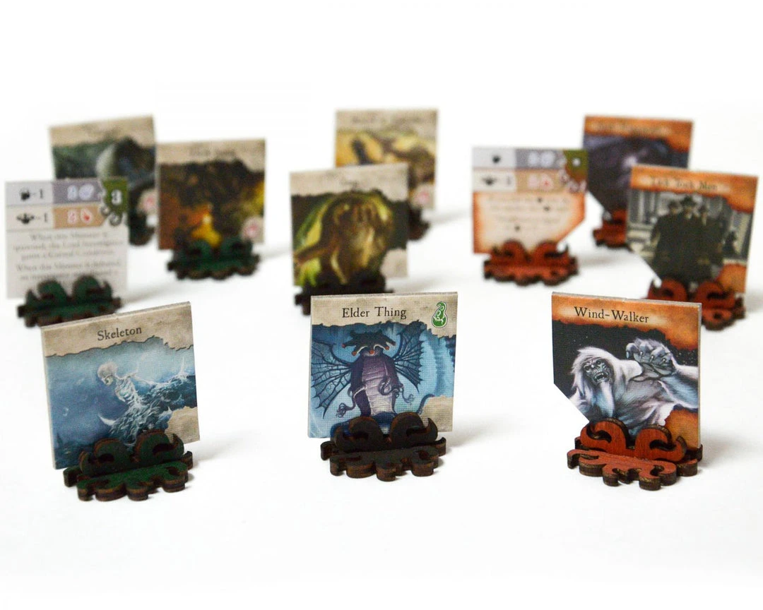 Gaming Trunk - Monster Stands For Eldritch Horror And Arkham Horror (Black) (Sets Of 5) 4 Gaming Trunk - Monster Stands For Eldritch Horror And Arkham Horror (Black) (Sets Of 5)