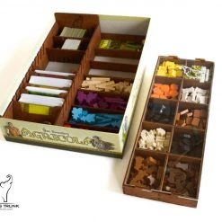 Gaming Trunk - New Farm Organizer For Agricola Revised Edition (Walnut)
