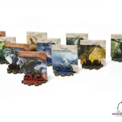 Gaming Trunk - Monster Stands For Eldritch Horror And Arkham Horror (Blue) (Sets Of 5)