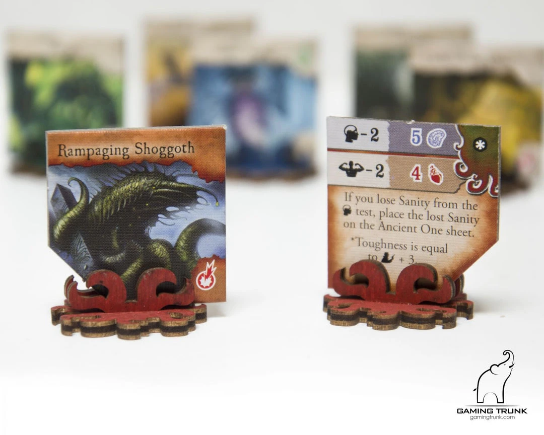 Gaming Trunk - Monster Stands For Eldritch Horror And Arkham Horror (Black) (Sets Of 5) 3 Gaming Trunk - Monster Stands For Eldritch Horror And Arkham Horror (Black) (Sets Of 5)