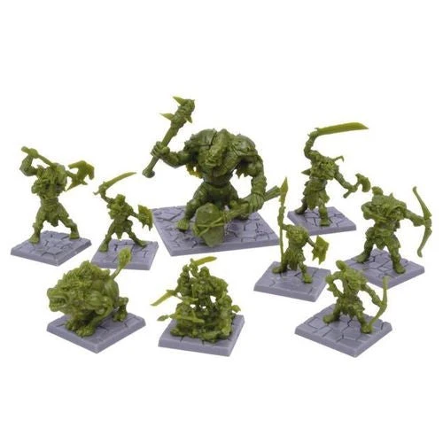 Mantic Games Board Games Dungeon Saga: Green Rage Miniatures Set 1 Mantic Games Board Games Dungeon Saga: Green Rage Miniatures Set