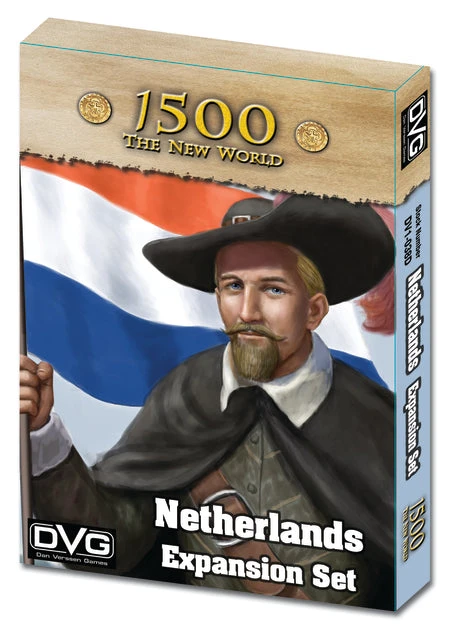 Dan Verssen Games (DVG) 1500: The New World - Netherlands Expansion 1 Dan Verssen Games (DVG) 1500: The New World - Netherlands Expansion
