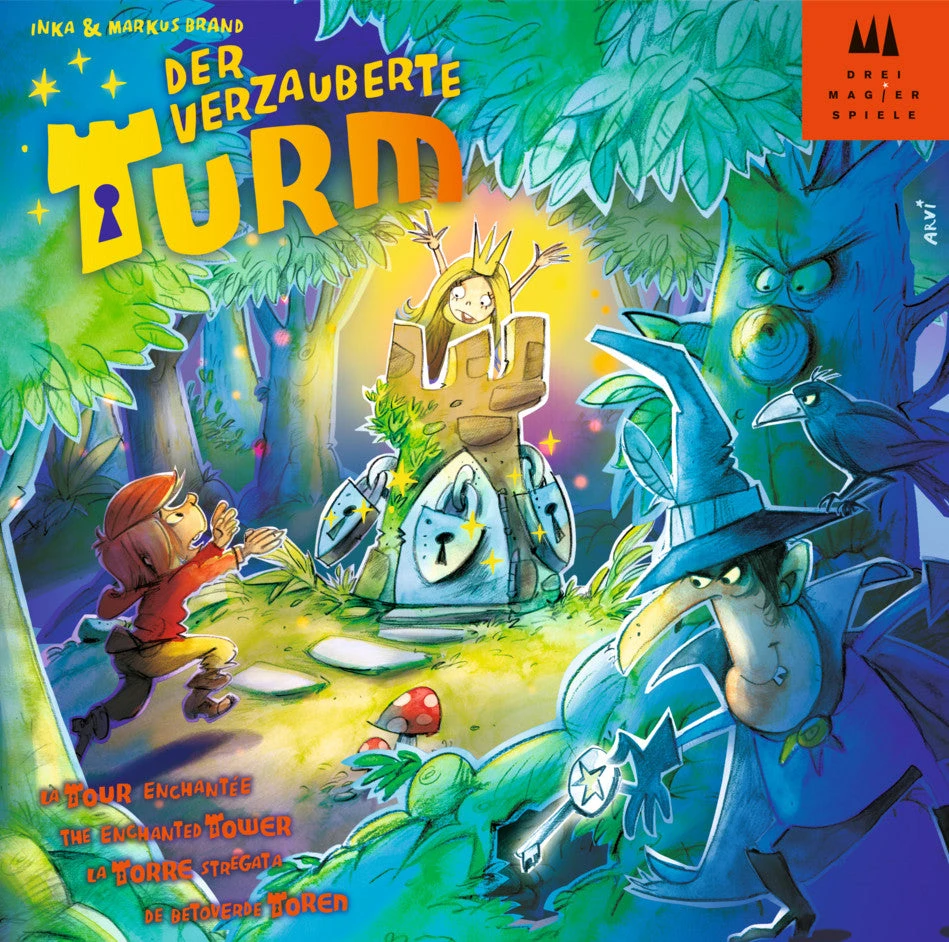 Drei Magier Spiele Board Games The Enchanted Tower (Der Verzauberte Turm) (Import) 1 Drei Magier Spiele Board Games The Enchanted Tower (Der Verzauberte Turm) (Import)