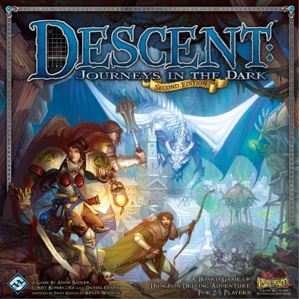 Fantasy Flight Games Descent: Journeys In The Dark (Second Edition) 1 Fantasy Flight Games Descent: Journeys In The Dark (Second Edition)