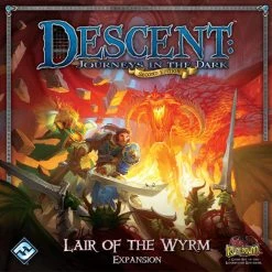 Fantasy Flight Games Descent: Journeys In The Dark (Second Edition) - Lair Of The Wyrm Board Games