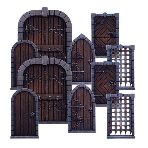 Mantic Games Board Games Dungeon Saga: Dungeon Doors Pack (Unpainted) 1 Mantic Games Board Games Dungeon Saga: Dungeon Doors Pack (Unpainted)