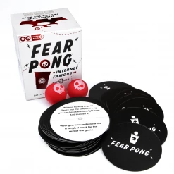 CUT Games Board Games Fear Pong: Internet Famous Refreshed