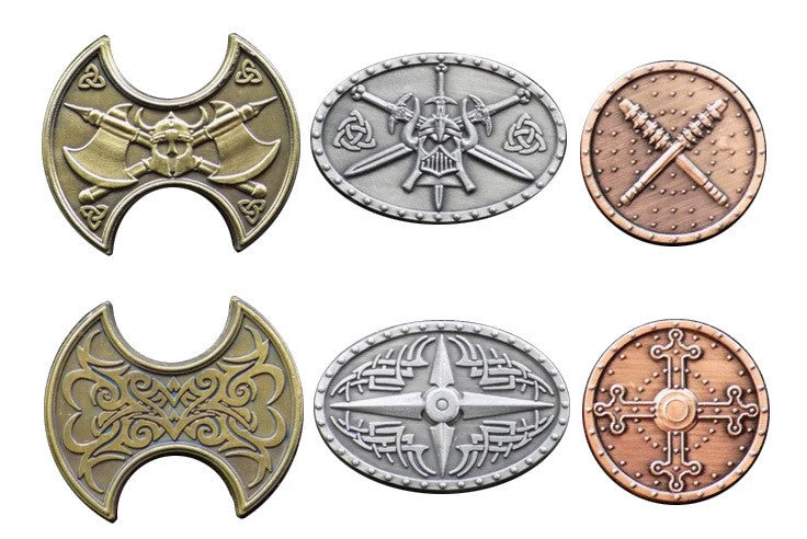 The Broken Token Accessories Broken Token - Fantasy Coins - Barbarian (30) 2 The Broken Token Accessories Broken Token - Fantasy Coins - Barbarian (30)