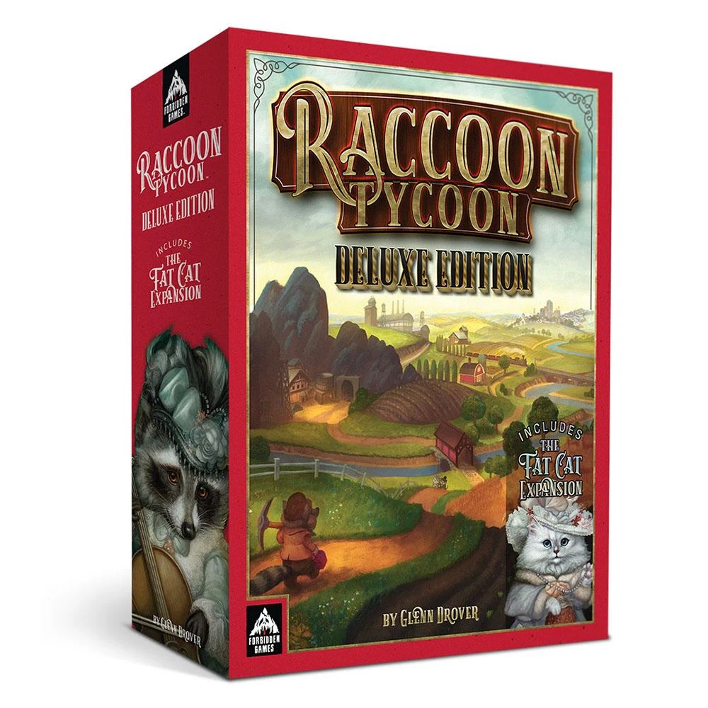 Forbidden Games Raccoon Tycoon: The Fat Cat Expansion (Premium Edition) Board Games 1 Forbidden Games Raccoon Tycoon: The Fat Cat Expansion (Premium Edition) Board Games