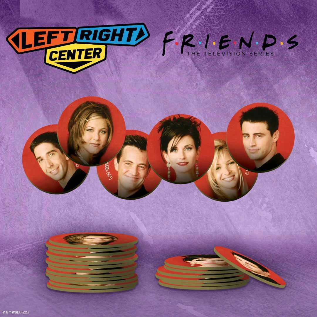 The Op Left Right Center: Friends Dice Game Board Games 3 The Op Left Right Center: Friends Dice Game Board Games