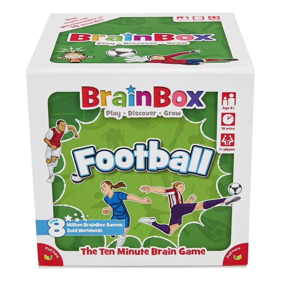 Green Board Game Co. BrainBox: Football *PRE-ORDER* Board Games 2 Green Board Game Co. BrainBox: Football *PRE-ORDER* Board Games