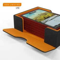 Gamegenic: Cards Lair Convertible Deck Box Exclusive Edition - Black / Orange (400ct)