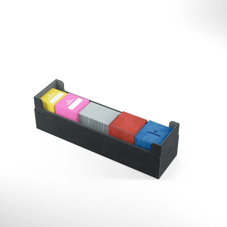 Gamegenic: Dungeon Convertible Deck Box - Black (550ct) Deck Boxes 4 Gamegenic: Dungeon Convertible Deck Box - Black (550ct) Deck Boxes