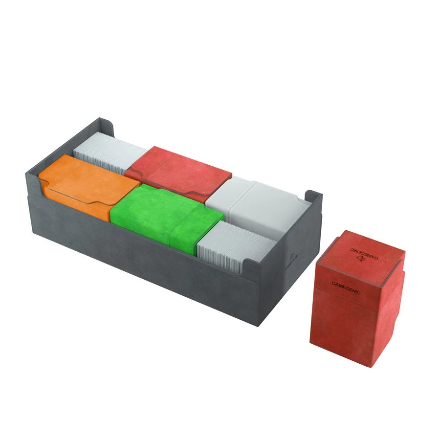 Gamegenic: Dungeon Convertible Deck Box - Midnight Gray (1100ct) 11 Gamegenic: Dungeon Convertible Deck Box - Midnight Gray (1100ct)