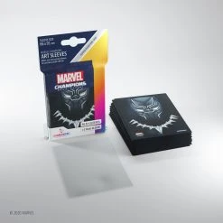 Gamegenic - Marvel Champions Art Sleeves - Black Panther (50ct)