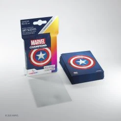 Gamegenic - Marvel Champions Art Sleeves - Captain America (50ct) May 23-29, 2022