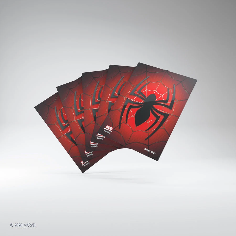Gamegenic - Marvel Champions Art Sleeves - Spider-Man (50ct) 4 Gamegenic - Marvel Champions Art Sleeves - Spider-Man (50ct)