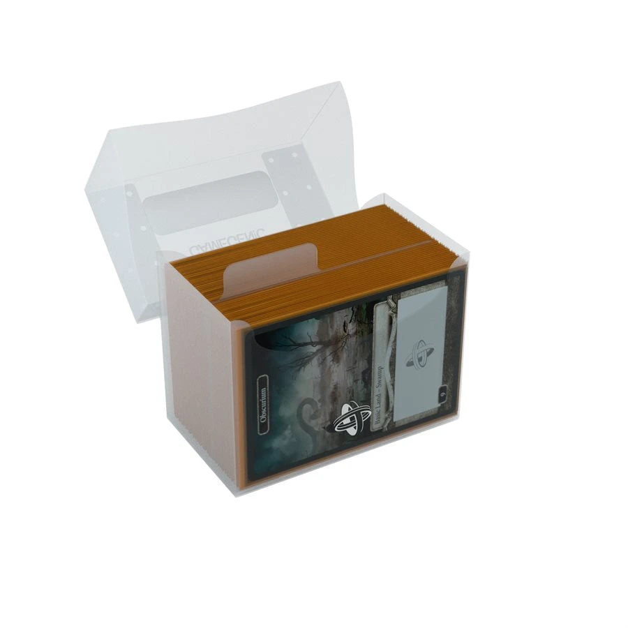 Gamegenic: Side Holder Deck Box - Clear Deck Boxes 1 Gamegenic: Side Holder Deck Box - Clear Deck Boxes