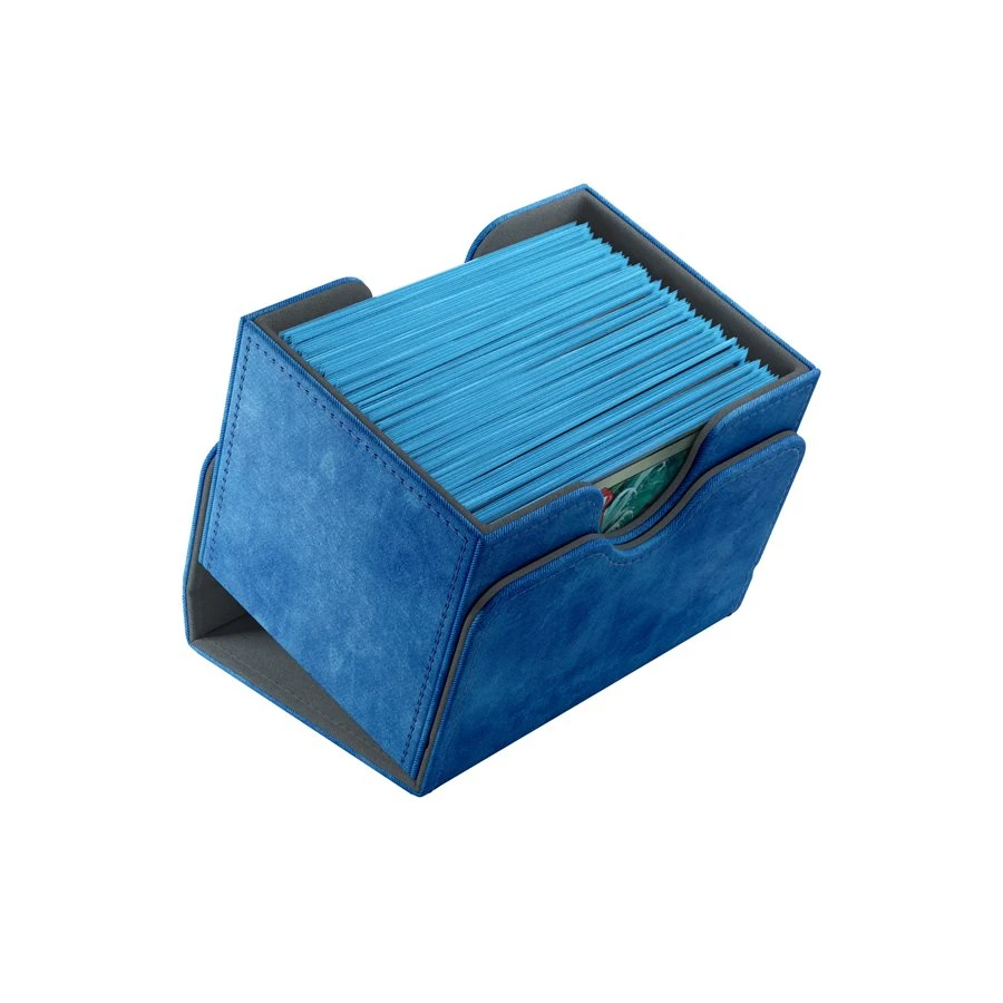 Gamegenic: Sidekick Convertible Deck Box - Blue (100ct) Deck Boxes 5 Gamegenic: Sidekick Convertible Deck Box - Blue (100ct) Deck Boxes