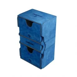 Gamegenic: Stronghold Convertible Deck Box - Blue (200ct) Deck Boxes 7 Gamegenic: Stronghold Convertible Deck Box - Blue (200ct) Deck Boxes