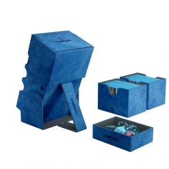 Gamegenic: Stronghold Convertible Deck Box - Blue (200ct) Deck Boxes 8 Gamegenic: Stronghold Convertible Deck Box - Blue (200ct) Deck Boxes