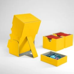 Deck Boxes Gamegenic: Stronghold Convertible Deck Box - Yellow (200ct) 8 Deck Boxes Gamegenic: Stronghold Convertible Deck Box - Yellow (200ct)