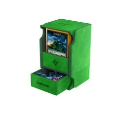 Gamegenic: Watchtower Convertible Deck Box - Green (100ct) Deck Boxes
