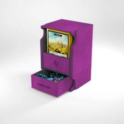 Gamegenic: Watchtower Convertible Deck Box - Purple (100ct) Deck Boxes 12 Gamegenic: Watchtower Convertible Deck Box - Purple (100ct) Deck Boxes