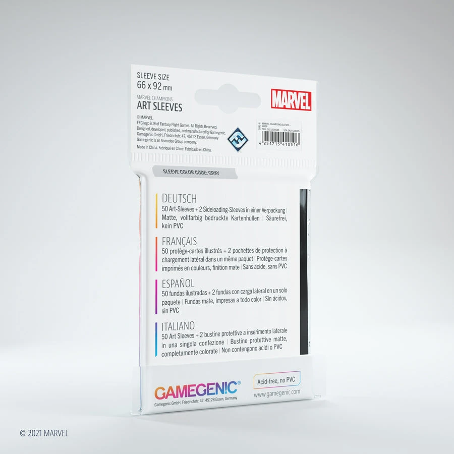Gamegenic - Marvel Champions Art Sleeves - Wasp (50ct) Jun 13-19, 2022 2 Gamegenic - Marvel Champions Art Sleeves - Wasp (50ct) Jun 13-19, 2022