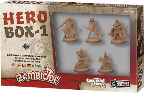 CMON Limited Board Games Zombicide: Black Plague - Hero Box 1 1 CMON Limited Board Games Zombicide: Black Plague - Hero Box 1