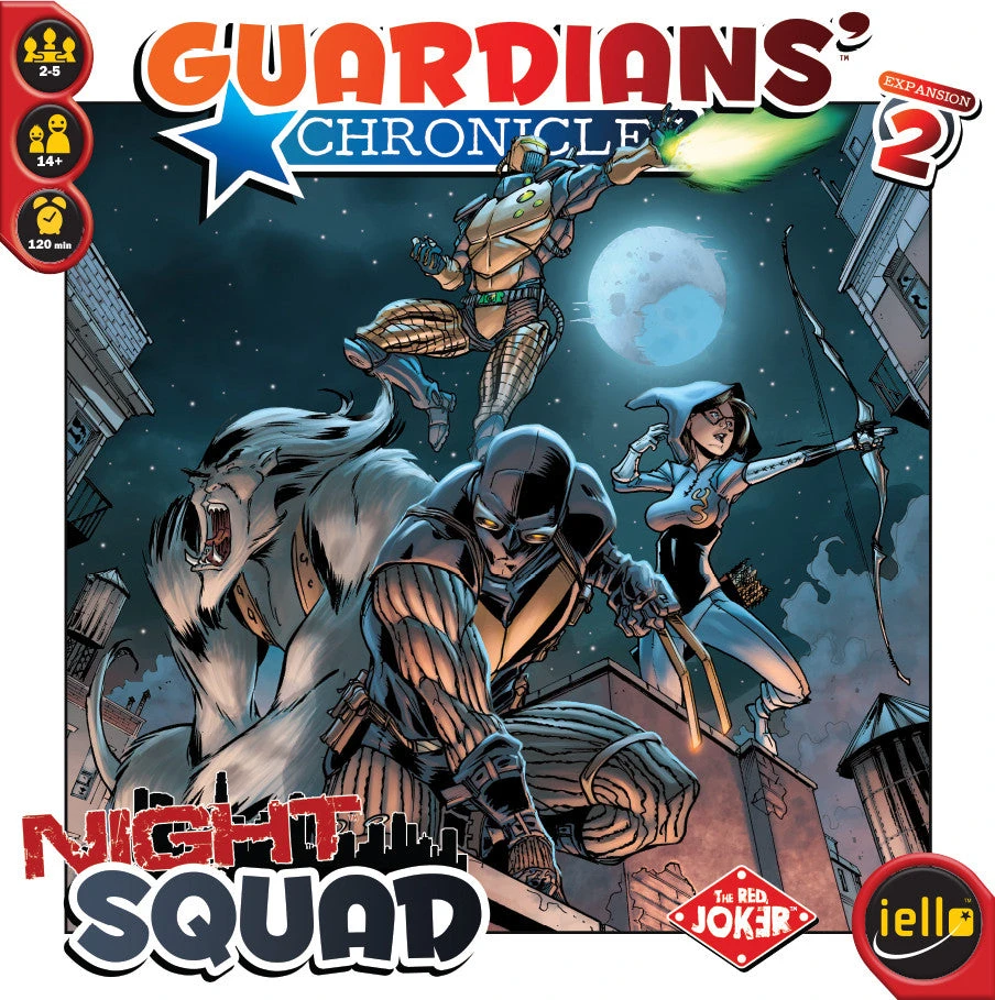 IELLO Guardians' Chronicles: Night Squad Board Games 1 IELLO Guardians' Chronicles: Night Squad Board Games