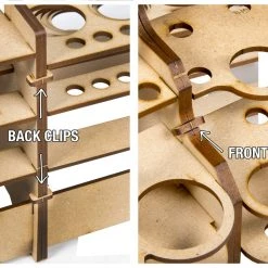 The Broken Token Broken Token - Modular Paint Rack - 35mm 90°