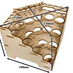 The Broken Token Broken Token - Modular Paint Rack - 35mm 90°