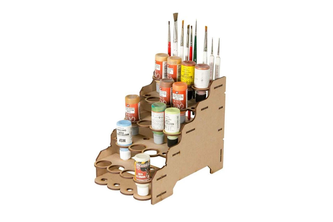 The Broken Token Broken Token - Modular Paint Rack - Half - 26mm Dropper Style Bottles 1 The Broken Token Broken Token - Modular Paint Rack - Half - 26mm Dropper Style Bottles