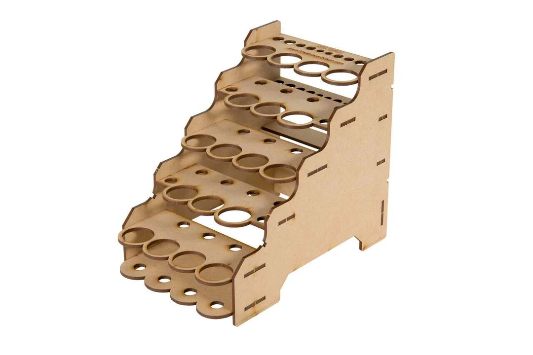 The Broken Token Broken Token - Modular Paint Rack - Half - 26mm Dropper Style Bottles 2 The Broken Token Broken Token - Modular Paint Rack - Half - 26mm Dropper Style Bottles