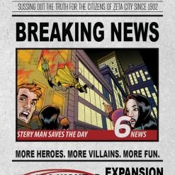 Action Phase Games Board Games Heroes Wanted: Breaking News