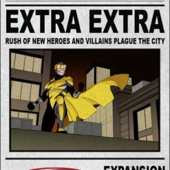 Action Phase Games Board Games Heroes Wanted: Extra, Extra