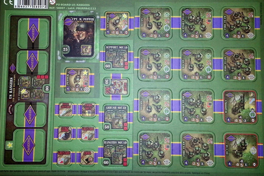 Devil Pig Games Heroes Of Normandie: US Rangers Board Games 1 Devil Pig Games Heroes Of Normandie: US Rangers Board Games