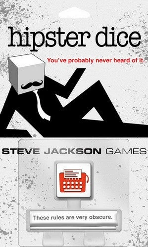 Steve Jackson Games Hipster Dice Board Games 1 Steve Jackson Games Hipster Dice Board Games