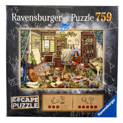 Puzzle - Ravensburger - Escape: The Artist's Studio (759 Pieces) 1 Puzzle - Ravensburger - Escape: The Artist's Studio (759 Pieces)