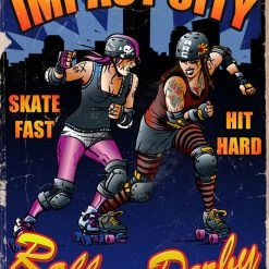 Game Salute Board Games Impact City Roller Derby