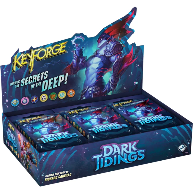 Fantasy Flight Games KeyForge: Dark Tidings - Archon Deck Display *PRE-ORDER* 1 Fantasy Flight Games KeyForge: Dark Tidings - Archon Deck Display *PRE-ORDER*