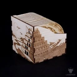 Laserox - Wooden Wonder (Compatible With 7 Wonders) Import Games