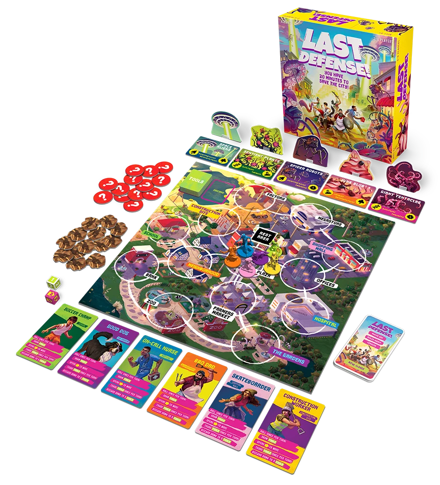 Funko Games Last Defense! 3 Funko Games Last Defense!