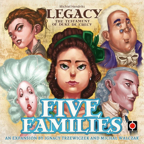 Portal Games Legacy: The Testament Of Duke De Crecy - Five Families Board Games 1 Portal Games Legacy: The Testament Of Duke De Crecy - Five Families Board Games