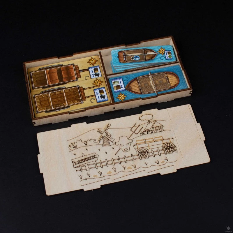 Laserox - Arle's Organizer (Compatible With Fields Of Arle And Tea & Trade Expansion) 10 Laserox - Arle's Organizer (Compatible With Fields Of Arle And Tea & Trade Expansion)